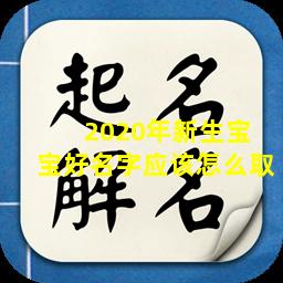 2020年新生宝  宝好名字应该怎么取